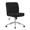 Boss Office Products Modern Mid-Back Desk Chair - Black Boucle Fabric B4035C-BBK - alternate 1